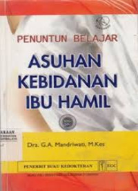 Image of Penuntun Belajar Asuhan Kebidanan Ibu Hamil
