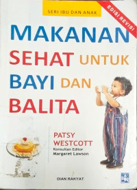 Image of Makanan Sehat untuk Bayi dan Balita Patsy Westcott