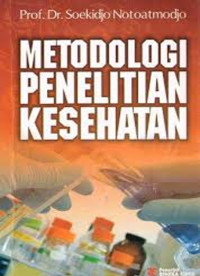 Image of Metodologi Penelitian Kesehatan