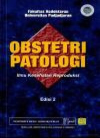 Image of Obstetri Patologi: ilmu kesehatan reproduksi